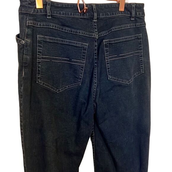 J. Jill Dark Wash Straight Leg Jeans - Picture 7 of 8